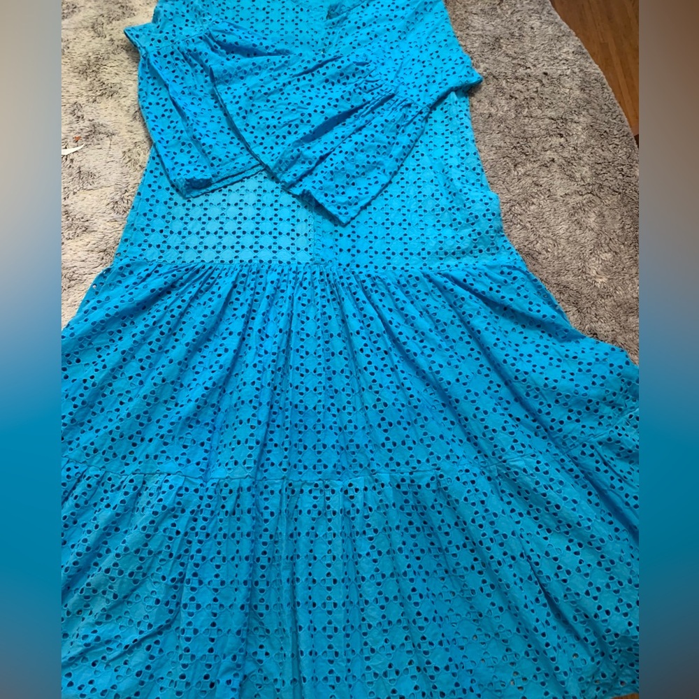 DianatouBoutik Collection Embroidery Cotton Maxi Dress - Picture 7 of 7